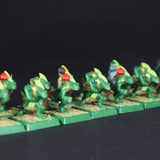 Lizardmen, Painted Skink Archers x16, Warhammer Fantasy