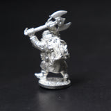 Dwarf with Great Axe, Metal Magic
