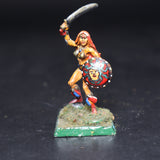 Ashanna, Female Barbarian, 02687, Reaper Miniatures