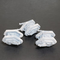 Epic, Space Marines, Land Raiders, Plastic