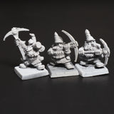 Dwarfs, Marauder Miniatures, Miners