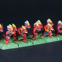 Lizardmen, Painted Skink Archers, Warhammer Fantasy