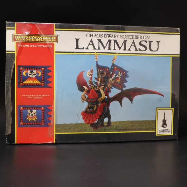 Chaos Dwarfs, Sorcerer on Lammasu in Box, Sealed