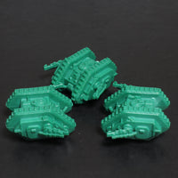 Epic, Space Marines, Land Raiders, Plastic