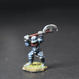 Dwarf with Great Axe, Metal Magic