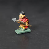 Dwarf with Spear, ARD 5, Aureola Rococo, Heritage Miniatures
