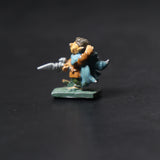Dwarf with Axe or Sword, ARD 6, Aureola Rococo, Heritage Miniatures