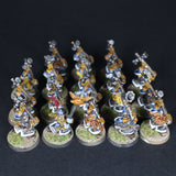 Dwarfs, Painted Dwarf Hammerers x18 Unit, Warhammer Fantasy