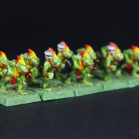 Lizardmen, Painted Skink Archers x10, Warhammer Fantasy