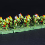 Lizardmen, Painted Skink Archers x10, Warhammer Fantasy