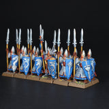 High Elves, Painted Spearman Unit x12, Warhammer