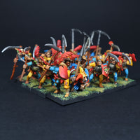 Empire, Soldiers w/ Sickles, Fanatics x15, Warhammer, Painted