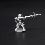 Dwarf with Pole-Weapon, C1008E, Metal Magic