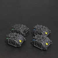 Epic, Space Marines, Rhinos, Plastic