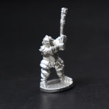 Dwarf with Plate Armour and Hammer, Metal Magic