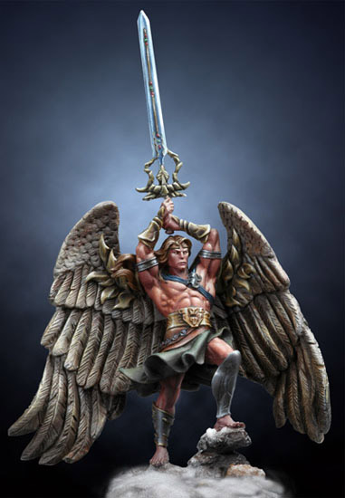 Andrea Miniatures, Stormgate Leogante Wings of Redemption Blister