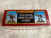 Games Workshop WFB, Golgfag's Mercenary Ogres Sealed Box