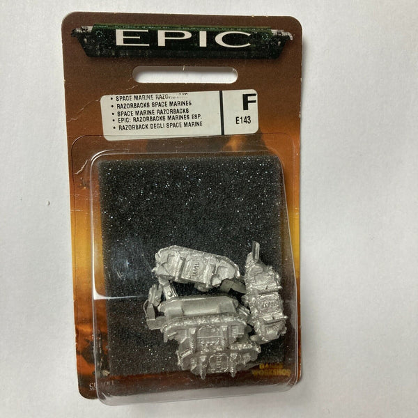 Games Workshop Epic, Space Marine Razorbacks Blister